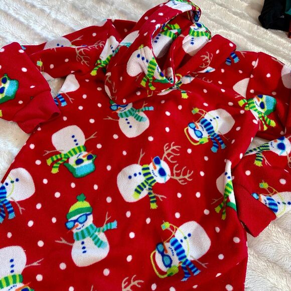 Boy’s Christmas Snowman One Piece Size 5/6 - Picture 9 of 10